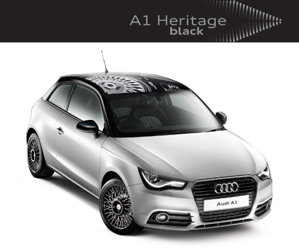 AUDI A1 HERITAGE BLACK