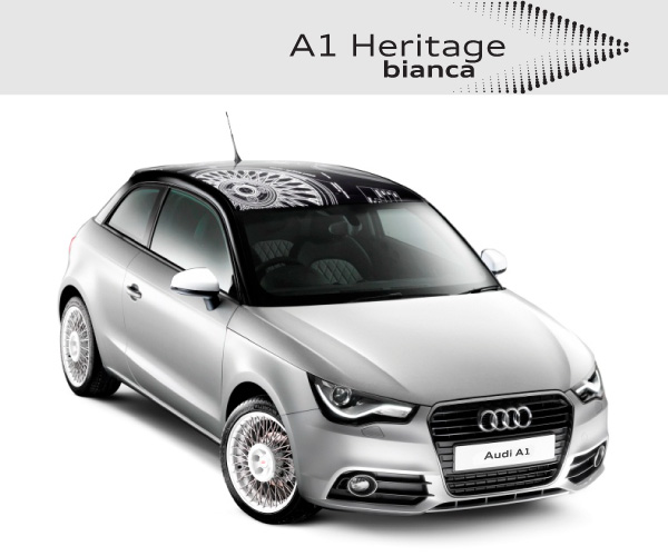 AUDI A1 HERITAGE BIANCA